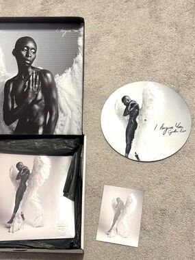Cynthia Erivo 'I Forgive You' Limited Edition Vinyl Box. Album, Slipmat Insert